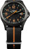 traser P67 Officer Pro GunMetal Black/Orange Swiss Watch - 107425