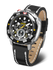 Reloj cronógrafo Vostok-Europe systema periódico azufre mecha-cuarzo vk67-650e725