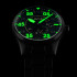 Avi-8 spitfire type 300 automatisch horloge middernacht chroom av-4073-33