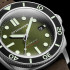 Orologio automatico verde alligatore subacqueo con scafo Spinnaker sp-5088-03