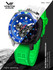 Muestra de tienda Vostok-Europe systema periodium reloj cronógrafo de cuarzo mecánico de hidrógeno vk67-650a720-ss