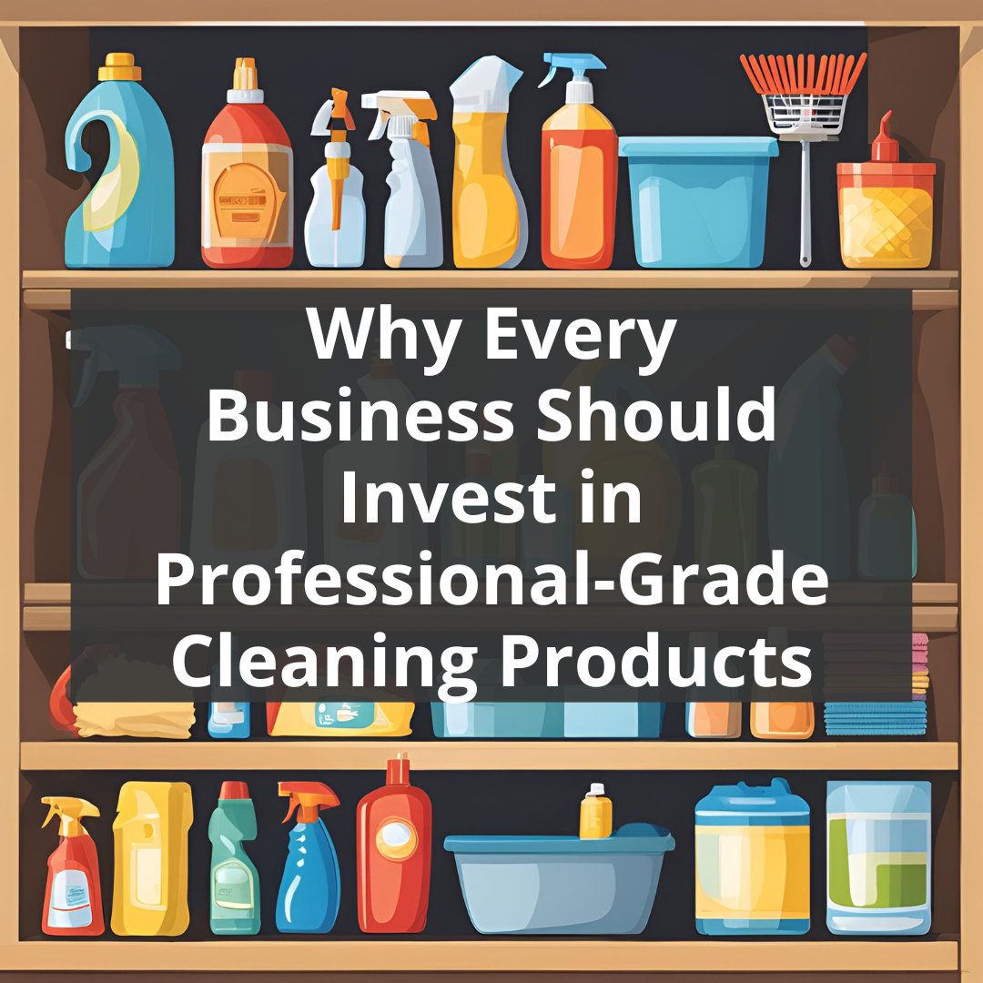 Why Every Business Should Invest in Professional-Grade Cleaning Products