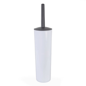 White Toilet Brush Set (Enclosed) White Toilet Brush Set (Enclosed)