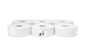 Jumbo Toilet Roll (60mm) 300m - 6 Pack Jumbo Toilet Roll (60mm) 300m - 6 Pack