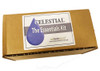 CELESTIAL® The Essentials Kit - Essential Oil Gift Box Pack - Organic Lavender, Lemon, & Organic Peppermint + Car Diffuser