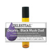 DejaVu® BLACK MUSK OUD ORGANIC ROLL ON BOTANICAL PERFUME - EARTHY & WOODY NOTES - GOTH