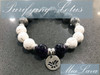 MiaLava | CRYSTAL AROMATHERAPY AMETHYST DIFFUSER BRACELET - PURIFYING LOTUS 