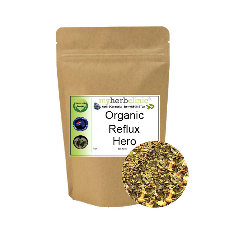 MY HERB CLINIC ® REFLUX HERO ORGANIC BLEND HERBAL TEA