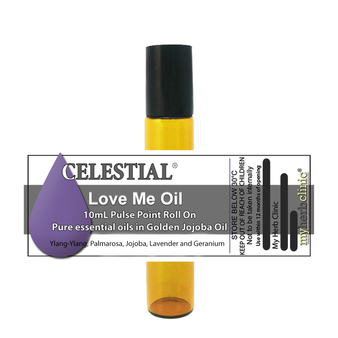 CELESTIAL ® PULSE POINTS AROMATHERAPY ESSENTIAL OILS - ROMANCE - FREE POST