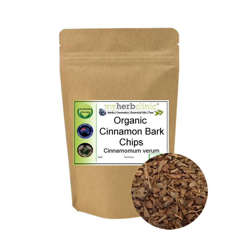 MY HERB CLINIC ® ORGANIC TRUE CINNAMON BARK CHIPS TEA Cinnamomum Verum