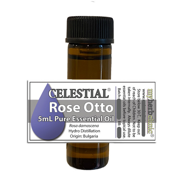 CELESTIAL ® ROSE OTTO THERAPEUTIC GRADE ESSENTIAL OIL - BULGARIAN DAMASK ROSE