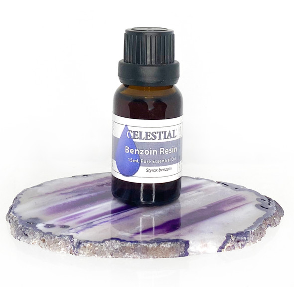 CELESTIAL ® BENZOIN ONYCHA 100% PURE ESSENTIAL OIL ~ SOOTH & CALM Styrax benzoin