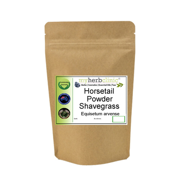 MY HERB CLINIC ® HORSETAIL POWDER Equisetum arvense - SHAVEGRASS TEA - SKIN HAIR NAILS