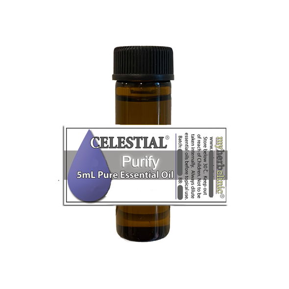 CELESTIAL ® PURIFY ESSENTIAL OIL BLEND - CLEANSING MIND & BODY  - UPLIFTING