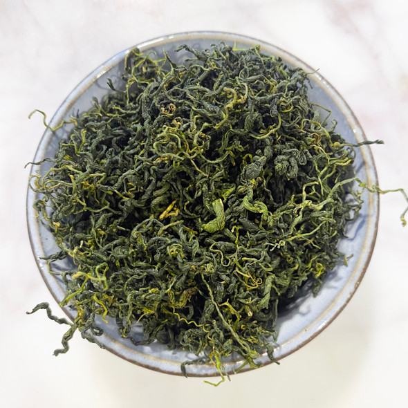 MY HERB CLINIC ® Organic Jiaogulan Leaf – Grade 1 air-dried loose herb Gynostemma pentaphyllum, adaptogen herbal tea