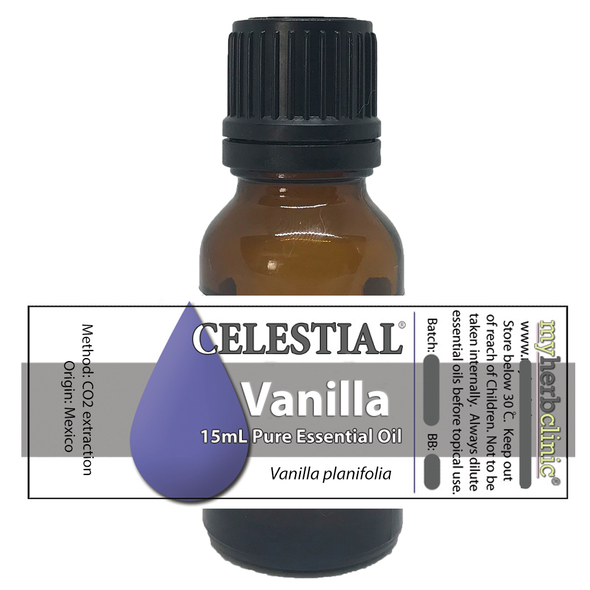 CELESTIAL ® VANILLA THERAPEUTIC GRADE ESSENTIAL OIL ~ RELAXING STRESS INSOMNIA
