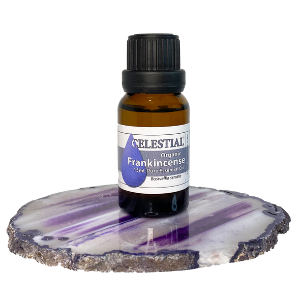 CELESTIAL ® FRANKINCENSE ORGANIC GRADE 100% PURE ESSENTIAL OIL Boswellia serrata