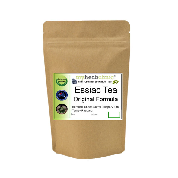 MY HERB CLINIC ® ESSIAC HERBAL TEA BLEND SHEEP SORREL + BURDOCK + SLIPPERY ELM + RHUBARB