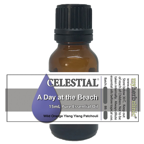 CELESTIAL ® A DAY AT THE BEACH THERAPEUTIC GRADE PURE ESSENTIAL OIL - UPLIFTING