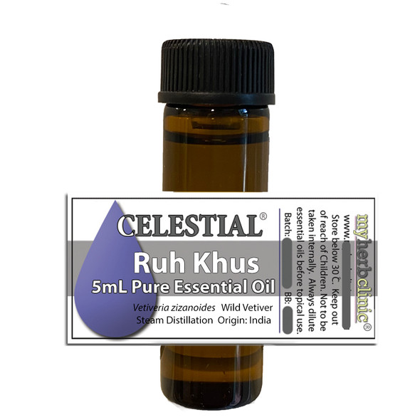 CELESTIAL ® RUH KHUS - WILD VETIVER - Vetiveria zizanoides - EARTHY SMOKY WOODY