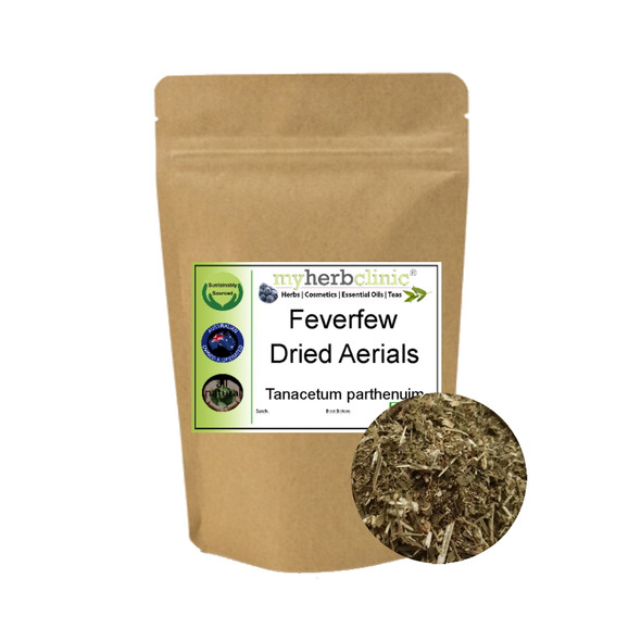 MY HERB CLINIC ® FEVERFEW DRIED HERB - PREMIUM QUALITY