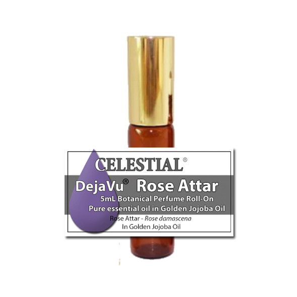 DejaVu® ROSE ATTAR NATURES NATURAL BOTANICAL PERFUME - SMELLS DIVINE