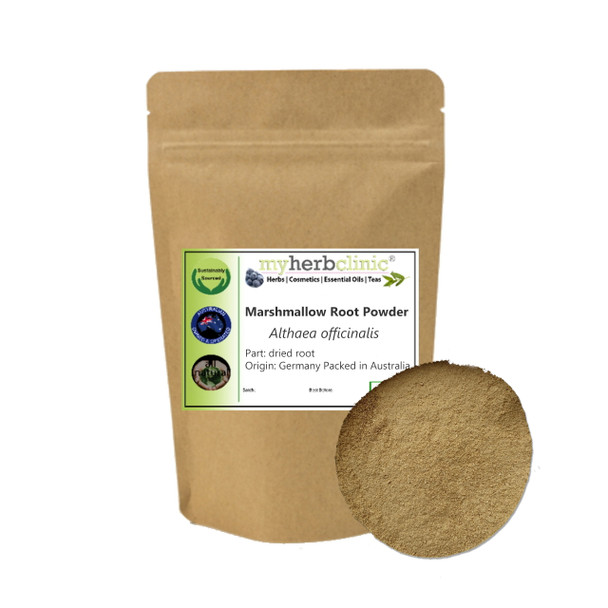 MY HERB CLINIC ® MARSHMALLOW ROOT POWDER TEA TISANE NATURAL DEMULCENT - DIGESTIVE AID