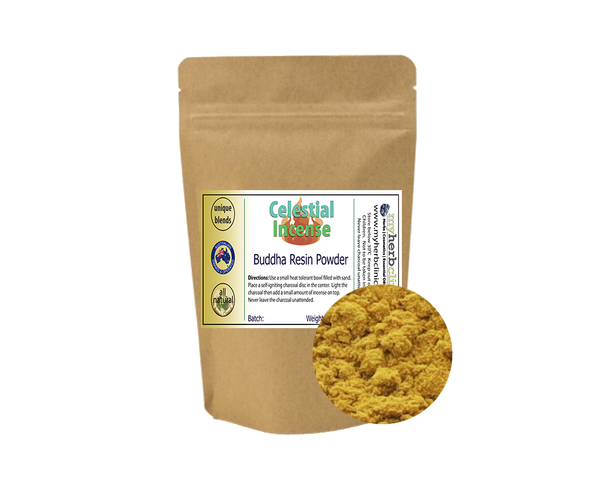 MY HERB CLINIC ® BUDDA BUDDHA RESIN POWDER INCENSE FOR SPIRITUAL PRACTICES