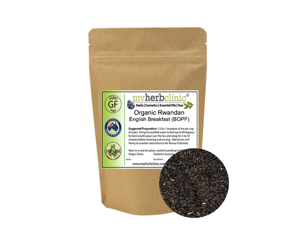 MY HERB CLINIC ® RWANDAN ORGANIC BLACK ENGLISH BREAKFAST (BOPF)