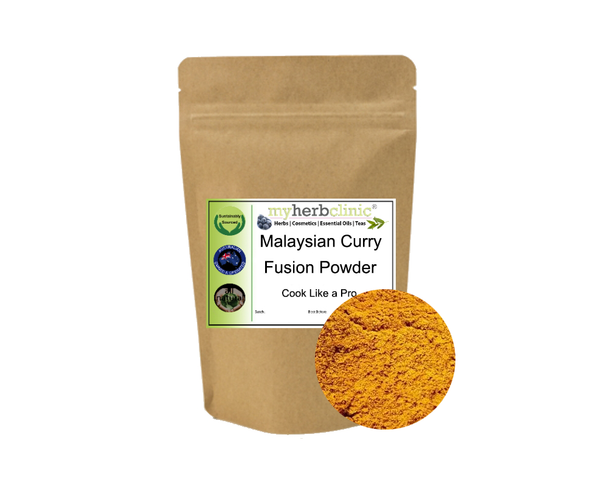 MY HERB CLINIC ® MALAYSIAN CURRY FUSION POWDER - COOK LIKE A PRO  - AUTHENTIC