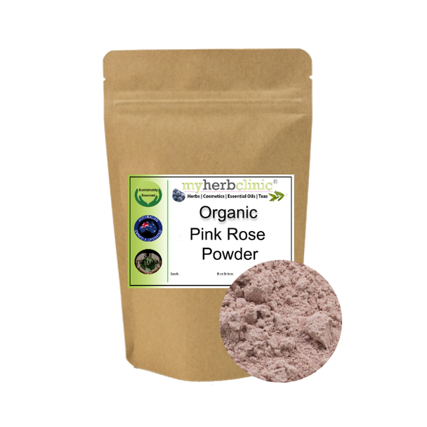 MY HERB CLINIC ® PINK ROSE PETAL POWDER ORGANIC - WELLNESS 