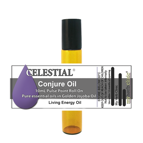 CELESTIAL ® CONJURE PULSE POINT ESSENTIAL OIL - ENHANCE POWER - CREATE ENERGY