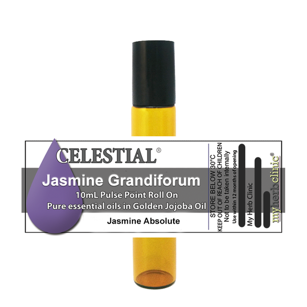 JASMINE GRANDIFLORUM THERAPEUTIC ESSENTIAL OIL ROLL ON APHRODISIAC ANTI ANXIETY