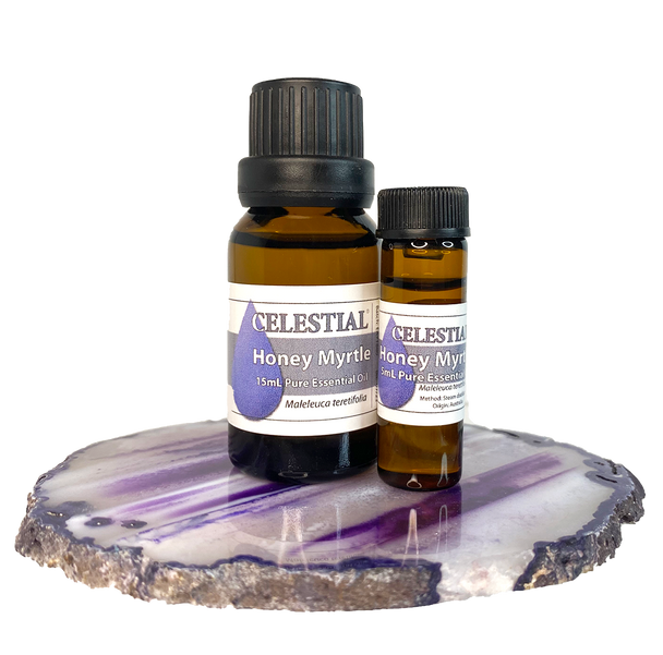 CELESTIAL ® HONEY MYRTLE AUSTRALIAN ESSENTIAL OIL ~ CALMING ~ Melaleuca teretifolia