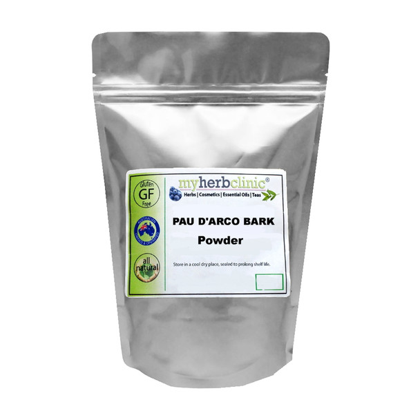 MY HERB CLINIC ® PAU D'ARCO BARK POWDER TAHEEBO Tabebuia avellanedae HERBAL TEA 