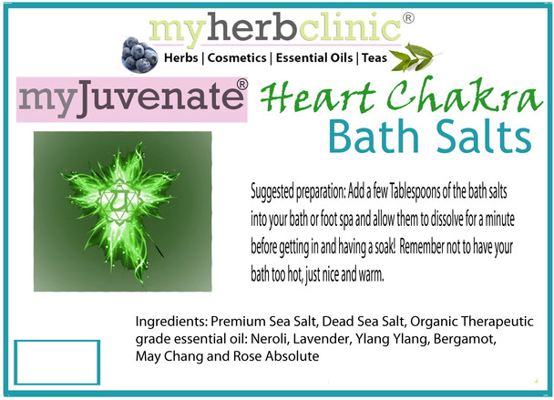 HEART CHAKRA THERAPEUTIC GRADE DEAD SEA BATH SOAK  ESSENTIAL OIL  HEART CHAKRA THERAPEUTIC GRADE DEAD SEA BATH SOAK  ESSENTIAL OIL