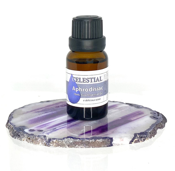 CELESTIAL ® APHRODISIAC ORGANIC ESSENTIAL OIL BLEND SEXY YLANG YLANG JASMINE ORANGE CINNAMON