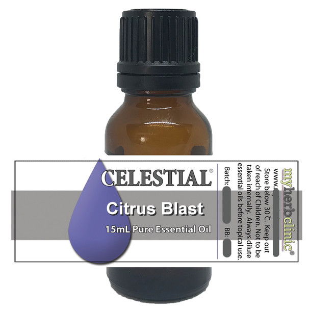 CELESTIAL ® CITRUS BLAST ESSENTIAL OIL BLEND - REJUVENATING FRESH FRUITY AIR PURIFIER