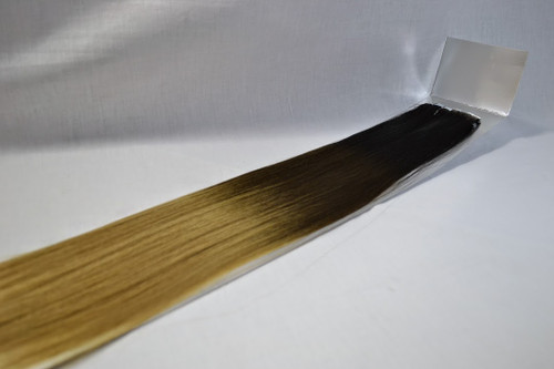 20" Ombre Tape On Hair Extensions 20 Strands 6A #1B/4/27