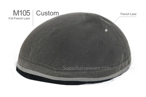 Custom Made M105 French Lace Toupee