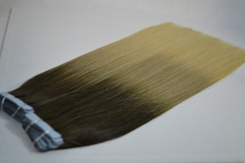 20" Ombre Tape On Extensions 20 Strands 4A #2/18/613