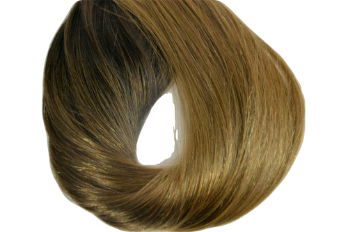 20" Ombre Tape On Hair Extensions 20 Strands 4A #1B/4/8