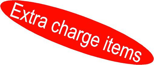 Extra Charge $10 Per Item