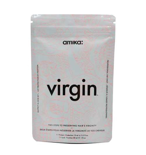 Amika Virgin Protect & Lock 2 Pc Kit - 0.5 oz Protect & 1 oz Lock