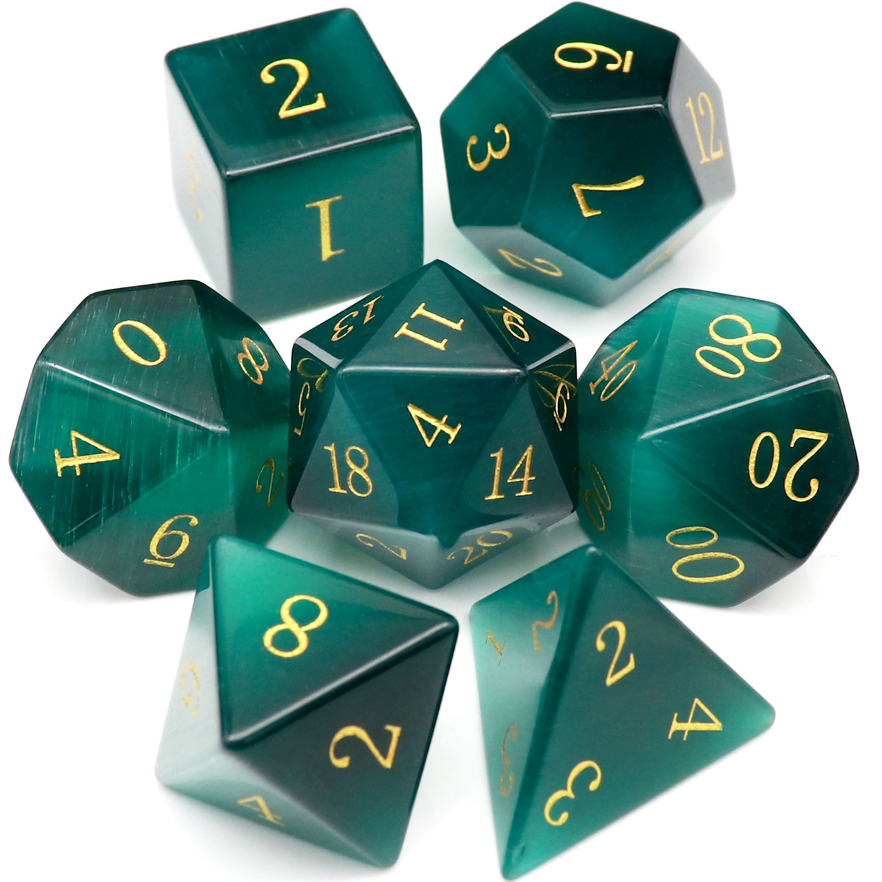 Gemstone dice on sale