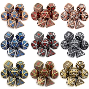 Haxtec  Fine Antique Metal Dice-Large Mold