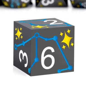 star metal dnd dice set