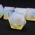 opal dice, opalite dice, gemstone dice