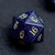 blue sandstone, gemstone dice, blue dice, stone dice