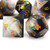 black sharp edge dice set d&d